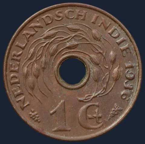 1 Cent 1936 Nederlands-Indië