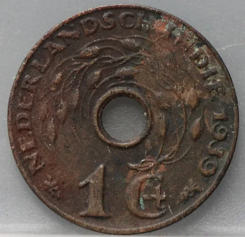 1 Cent 1939 – Nederlands-Indië – Brons
