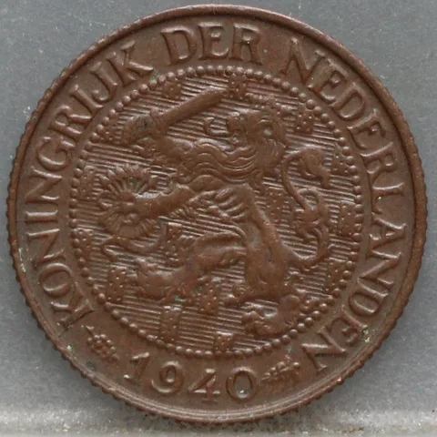 1 Cent 1940 — Brons