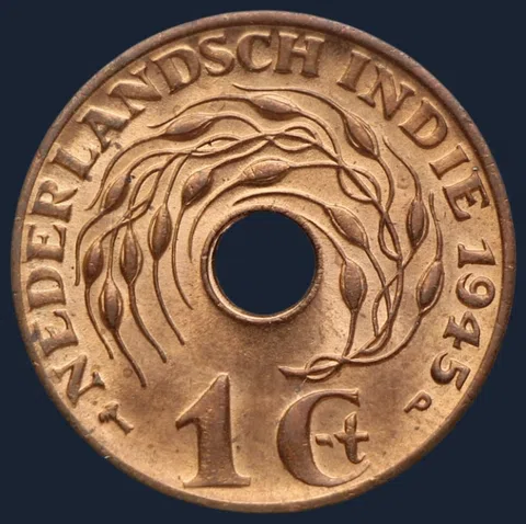 1 Cent 1945 P Nederlands-Indië
