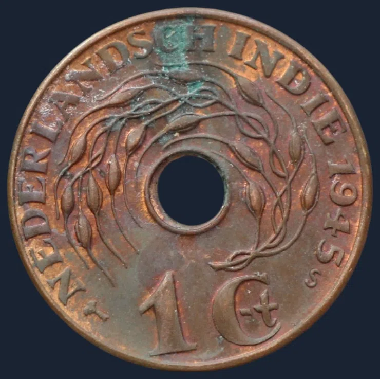 1 Cent 1945 S Nederlands-Indië