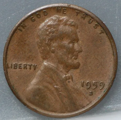 1 Cent 1959 D — Lincoln Cent Brons