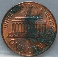 1 Cent 1964 Lincoln — Brons achterzijde, Verenigde Staten