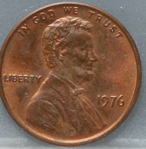 1 Cent 1976 Verenigde Staten — Brons