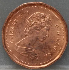 1 Cent 1989 Canada — Brons achterzijde