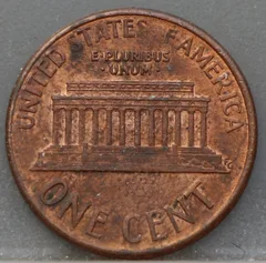 1 Cent 1989 D — Lincoln achterzijde, Verenigde Staten, Verkoperd zink