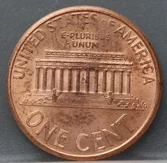 1 Cent 1995 D — Lincoln achterzijde, verkoperd zink
