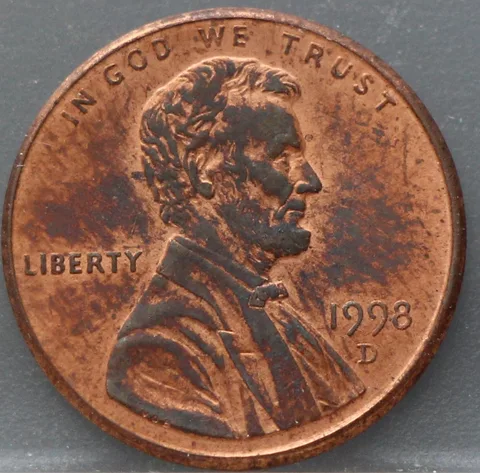 1 Cent 1998 D — Lincoln