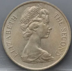 1 Crown 1970 Isle of Man — Koper-nikkel Manx Cat achterzijde, Koper-nikkel (Cupronikkel)