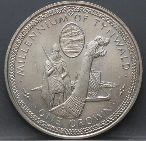1 Crown 1979 Isle of Man — Millennium of Tynwald