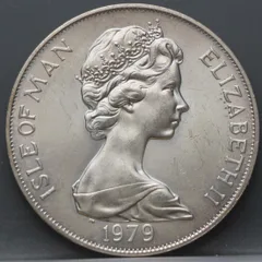 1 Crown 1979 Isle of Man — Millennium of Tynwald achterzijde