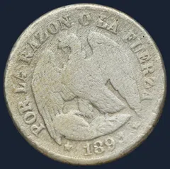 1 Décimo 1894 Chili