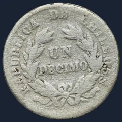 1 Décimo 1894 Chili