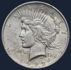 1 Dollar 1922 Verenigde Staten Peace Dollar