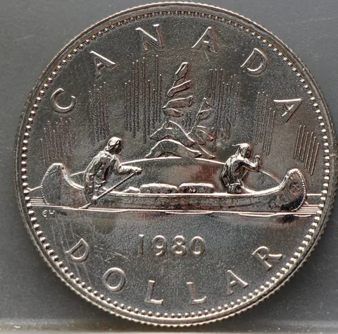 1 Dollar 1980 Canada – Nikkel