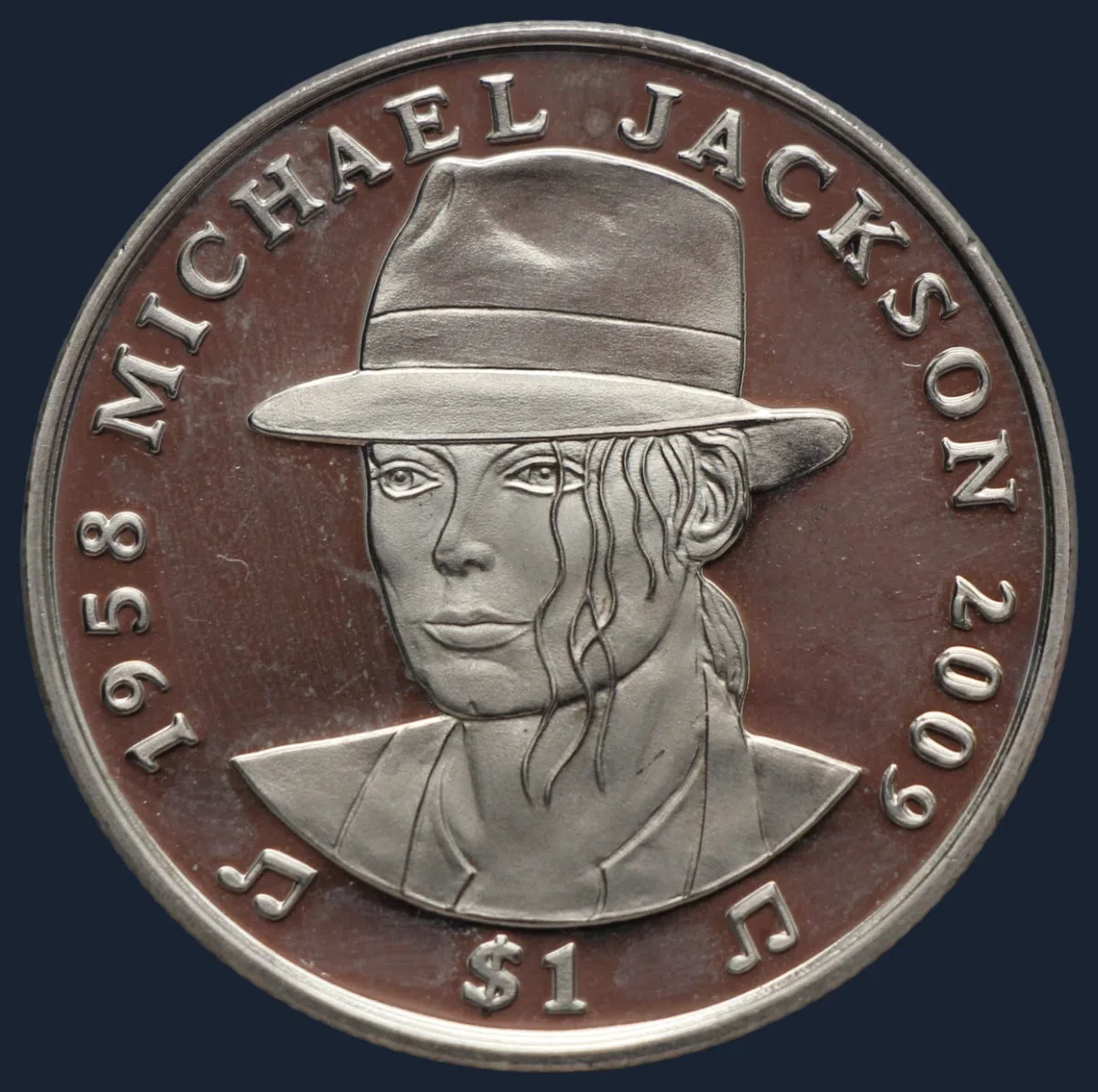 1 Dollar 2009 Sierra Leone Michael Jackson