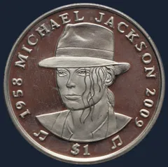 1 Dollar 2009 Sierra Leone Michael Jackson