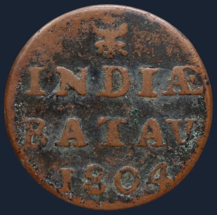 1 Duit 1804 Overijssel Nederlands-Indië