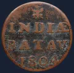 1 Duit 1804 Overijssel Nederlands-Indië