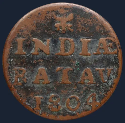 1 Duit 1804 Overijssel Nederlands-Indië