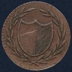 1 Bleyensteinse duit 1819  Type A
