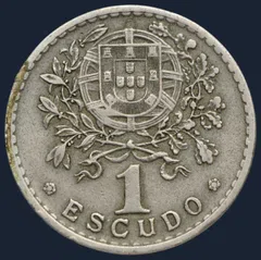 1 Escudo 1928 Portugal