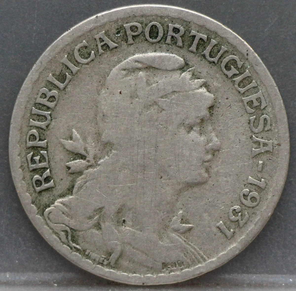 1 Escudo 1931 Portugal — Cupro-Nikkel voorzijde