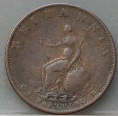 1 Farthing 1799 Verenigd Koninkrijk — Koper achterzijde