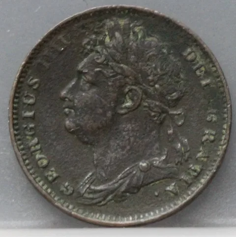 1 Farthing 1823 Verenigd Koninkrijk — Koper
