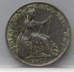 1 Farthing 1823 Verenigd Koninkrijk — Koper achterzijde