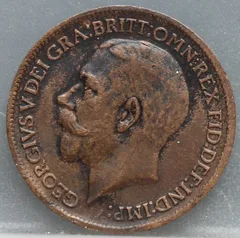 1 Farthing 1912 Verenigd Koninkrijk — Brons achterzijde
