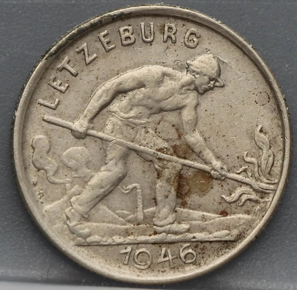 1 Franc 1946 Luxemburg — Cupronikkel voorzijde