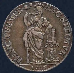 1 gulden 1786 VOC Utrecht