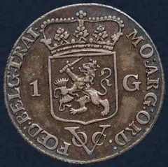 1 gulden 1786 VOC Utrecht