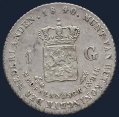 1 Gulden 1840 Nederlands-Indië
