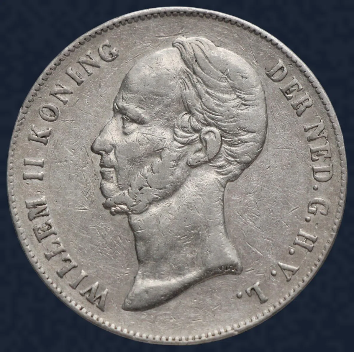 1 Gulden 1844 Willem II