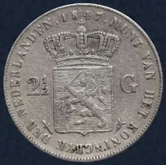 1 Gulden 1844 Willem II