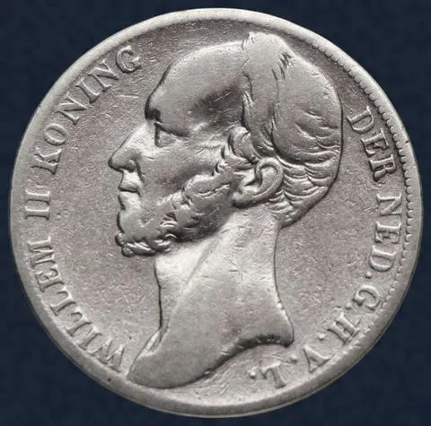 1 Gulden 1844 Willem II