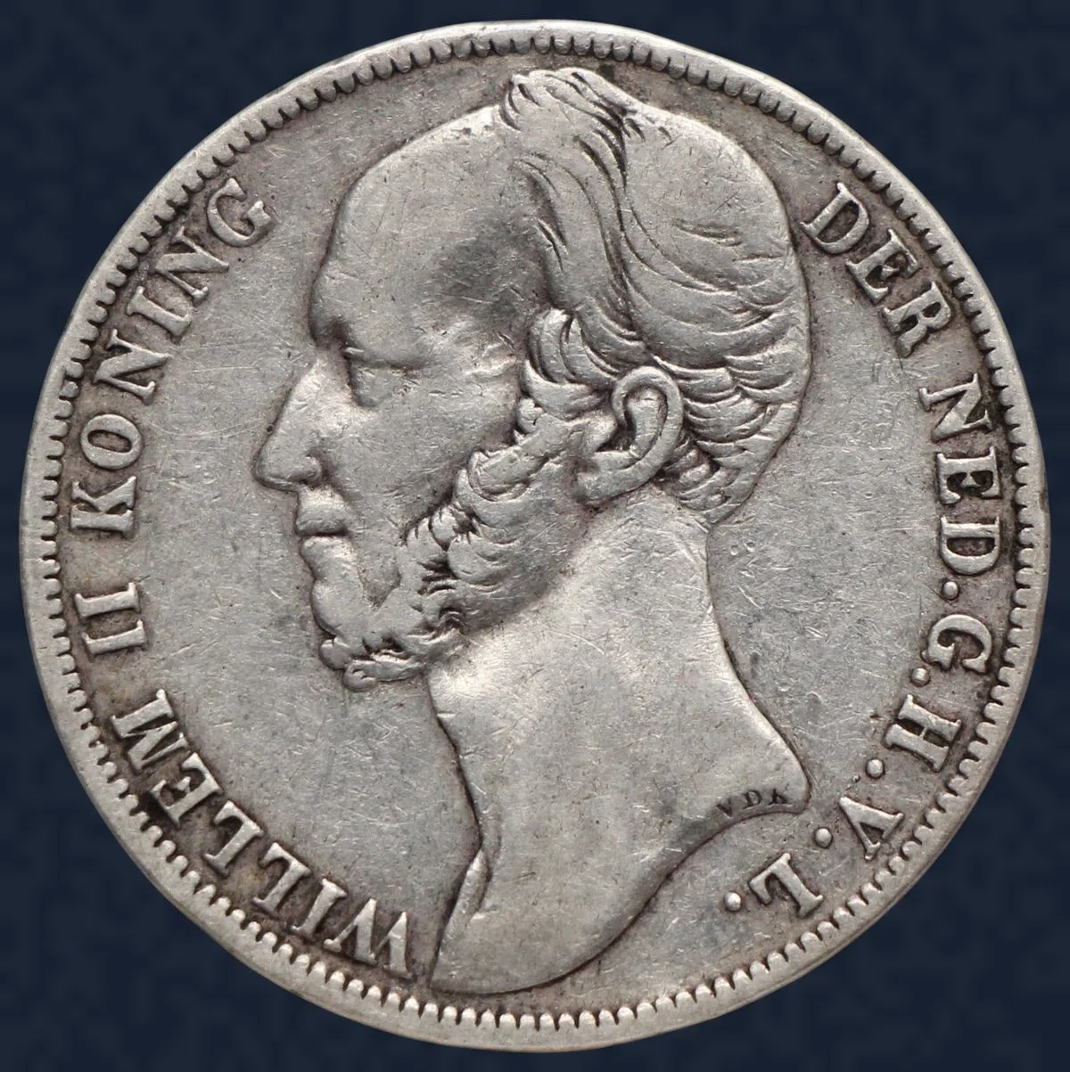 1 Gulden 1846 Lelie Willem II