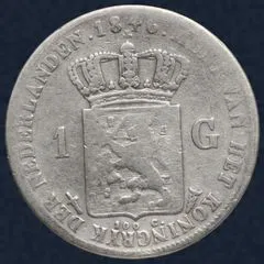 1 Gulden 1846 Zwaard - Willem II