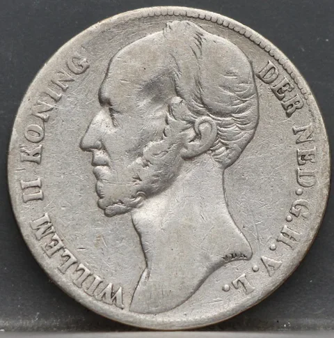 1 gulden 1847 - Willem 2