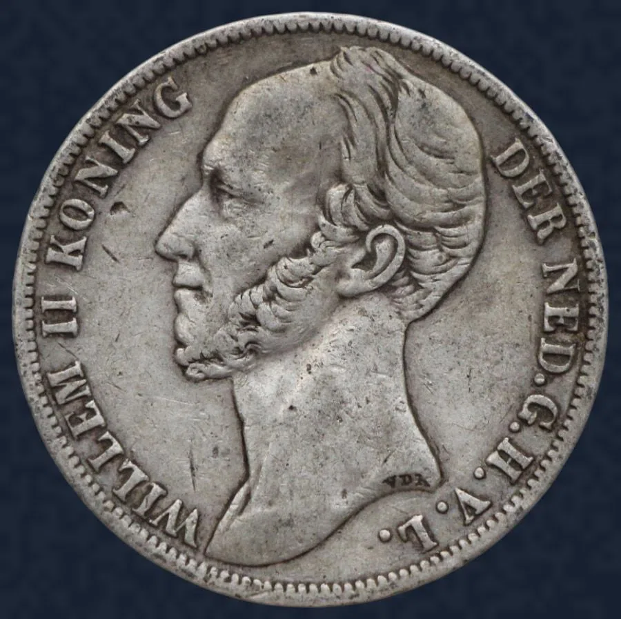 1 Gulden 1847 Willem II