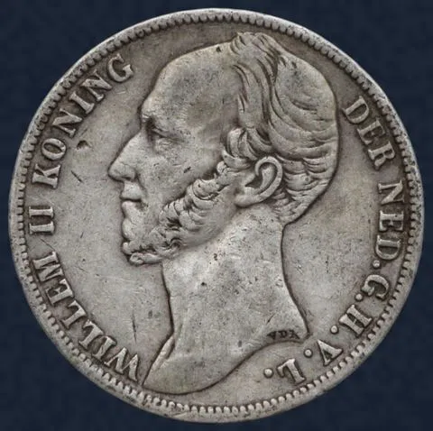1 Gulden 1847 Willem II