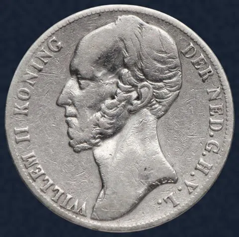 1 Gulden 1849 Willem II