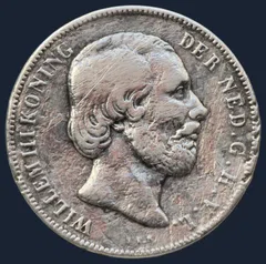 1 Gulden 1851 Willem III