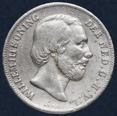 1 Gulden 1854 Willem III