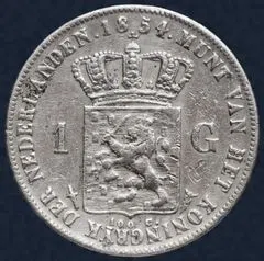 1 Gulden 1854 Willem III