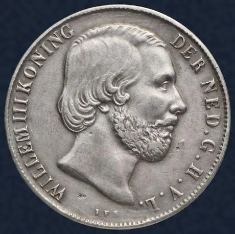 1 Gulden 1857 Willem III