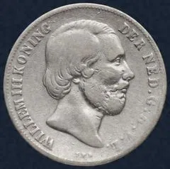 1 Gulden 1858 Willem III