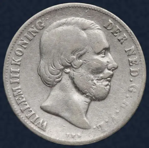 1 Gulden 1858 Willem III